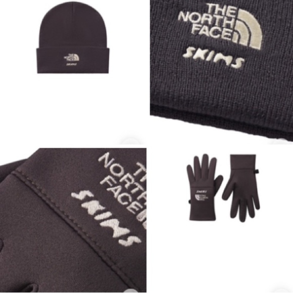 Skims X The North Face   Beanie & Glove Set - Phoenix
